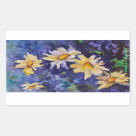 Alaskan Daisies Sticker