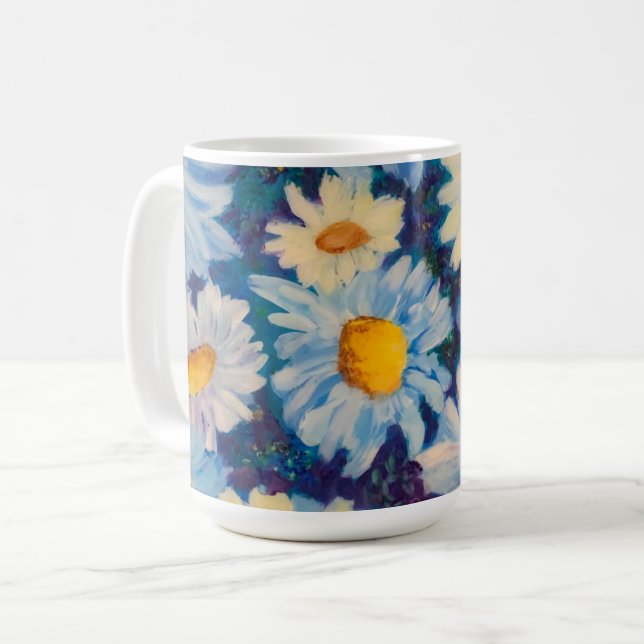 Alaskan Daisy Tasse (Vorderseite Links)