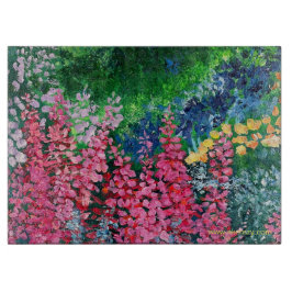 Alaskan Fireweed Glass Cutting Board Schneidebrett