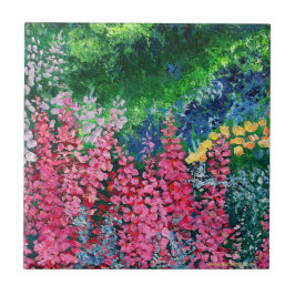 Alaskan Fireweed Keramik Tile Fliese