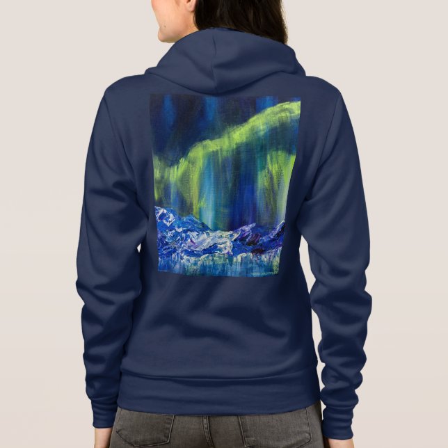 Alaskan Glacial Reflections zippered Hoody (Rückseite)