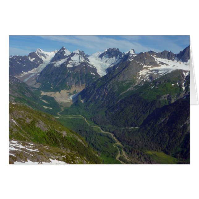 Alaskan Glacier Carved Valley (Vorderseite (Horizontal))