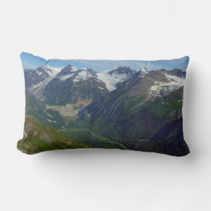 Alaskan Glacier Carved Valley Lendenkissen