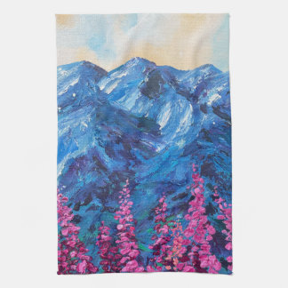Alaskan Glorious Fireweed Küchentücher