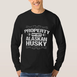 Alaskan Husky Dog Eigenschaft von meinem Alaskan H T-Shirt