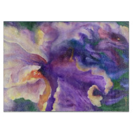 Alaskan Iridescent Iris Cutting Board Schneidebrett