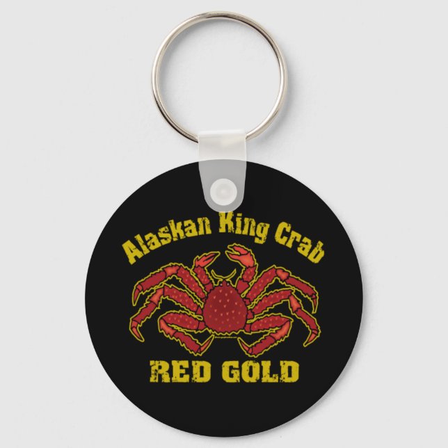 Alaskan King Crab Schlüsselanhänger (Vorderseite)