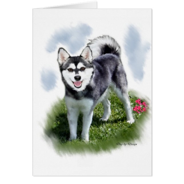 Alaskan Klee Kai Art (Devant)