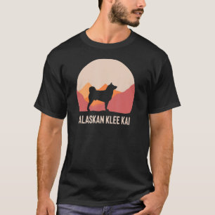 Alaskan Klee Kai Berg für Hundeliebhaber T-Shirt