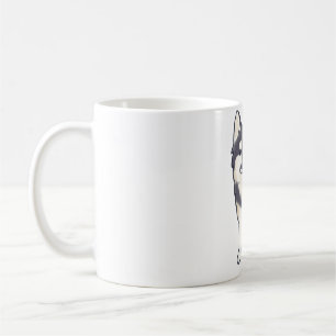 Alaskan klee kai dog Magic Kaffeetasse