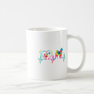 Alaskan Klee Kai Mama Vater Heartbeat Gefärbte Kra Kaffeetasse