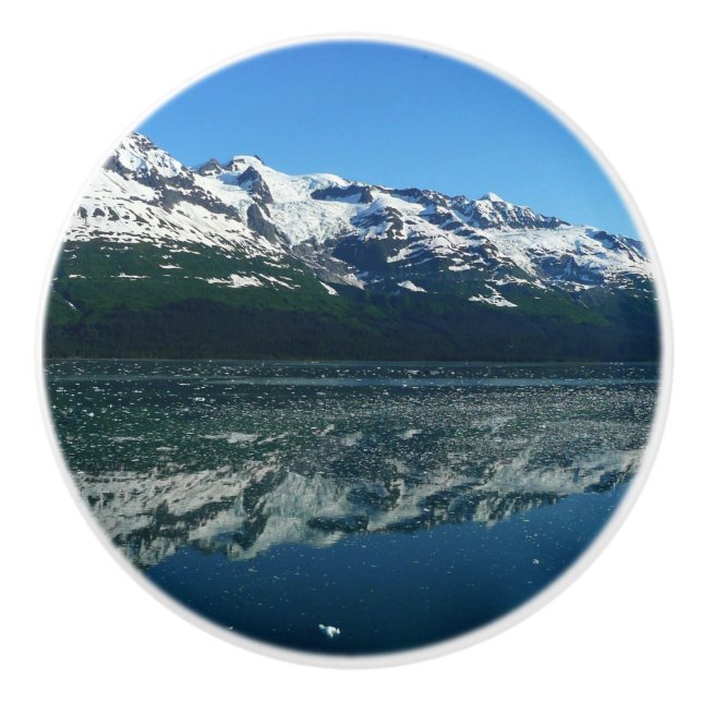 Alaskan Küste Schöne Naturfotografie Keramikknauf (Vorderseite)