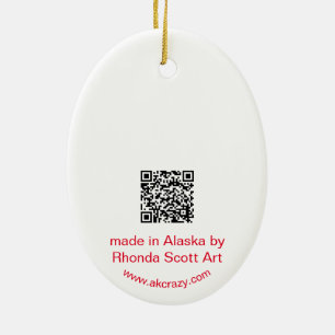 Alaskan Lachs Metamorphosis Ornament