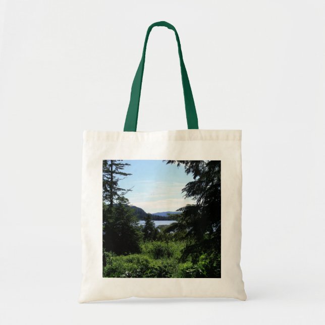 Alaskan Landschaft Schöne Alaska Fotografie Tragetasche (Vorne)