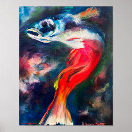 Alaskan Lmon Metamorphosis Matte Poster