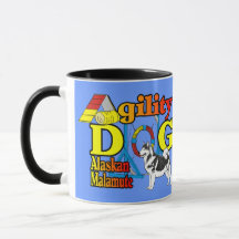 Alaskan Malamute Agility Geschenke