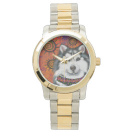 ALASKAN MALAMUTE ARMBANDUHR