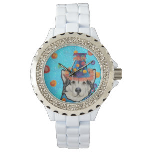 Alaskan Malamute Armbanduhr