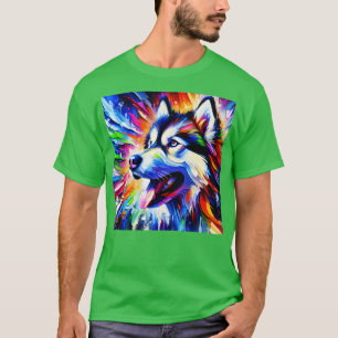 Alaskan Malamute Art TShirt