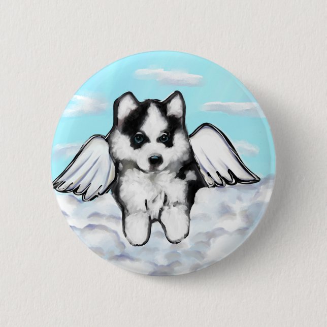 Alaskan Malamute Button (Vorderseite)