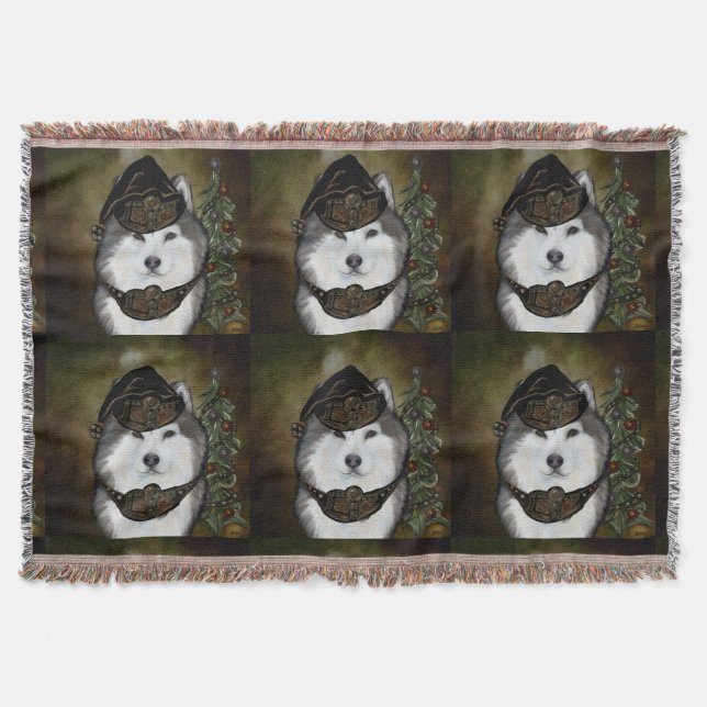 Alaskan Malamute Decke (Vorderseite)