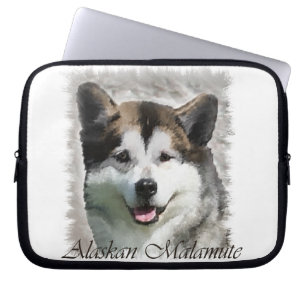 Alaskan Malamute Dog Art Laptopschutzhülle