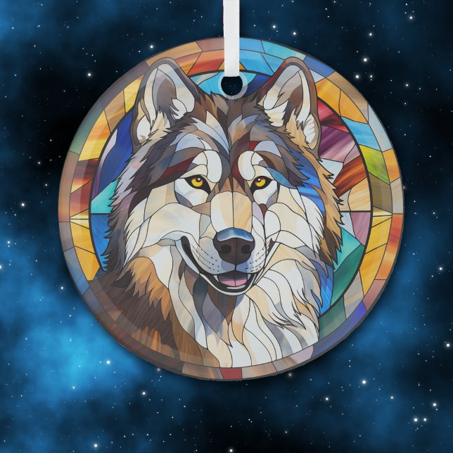 Alaskan Malamute Dog erhalten Ornament Aus Glas (Von Creator hochgeladen)