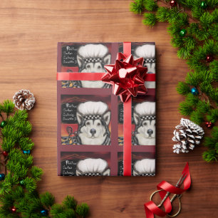 Alaskan Malamute Geschenkpapier