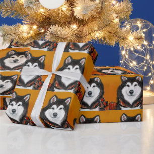 Alaskan Malamute Geschenkpapier