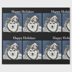 Alaskan Malamute   Geschenkpapier