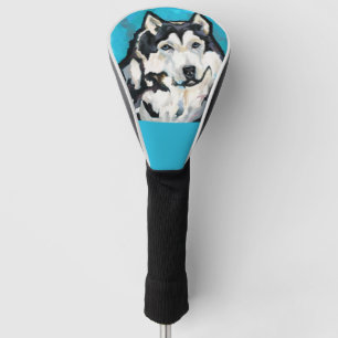 Alaskan Malamute Golf Headcover