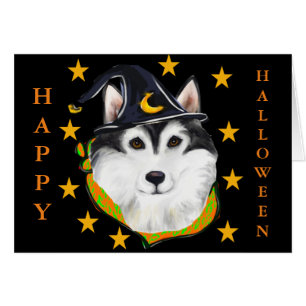 Alaskan Malamute Halloween