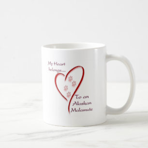 Alaskan Malamute Heart Belongs Kaffeetasse