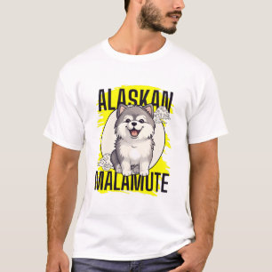 Alaskan Malamute Hund T-Shirt