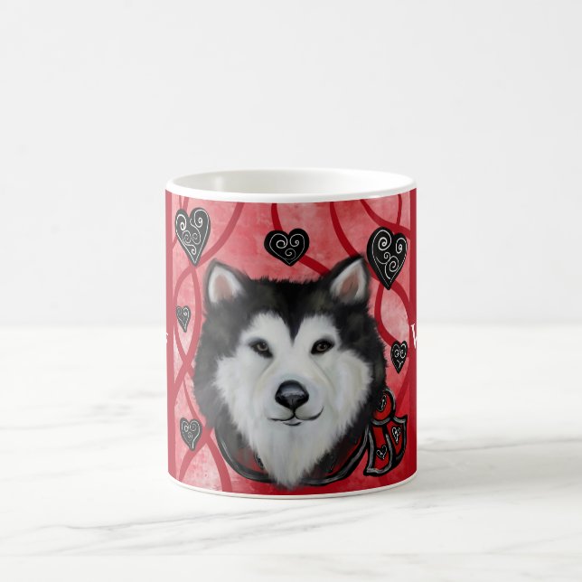 Alaskan Malamute Kaffeetasse (Mittel)