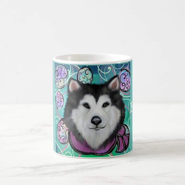 Alaskan Malamute Kaffeetasse (Mittel)