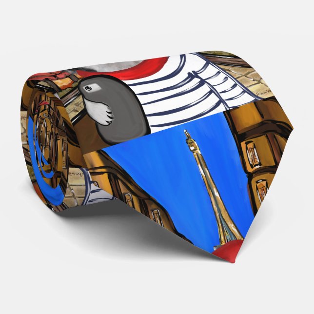 Alaskan Malamute Krawatte (Gerollt)