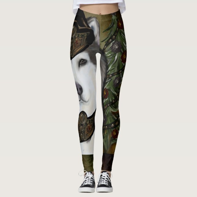 Alaskan Malamute Leggings (Vorderseite)
