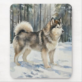 Alaskan Malamute Mousepad
