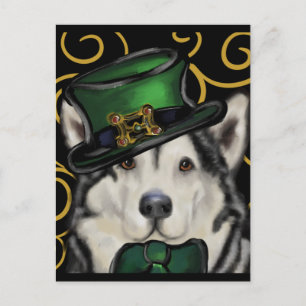 Alaskan Malamute Postkarte