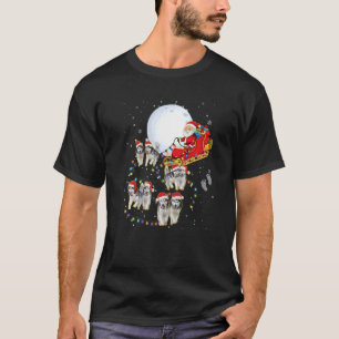 Alaskan Malamute Rentier Weihnachtsmann Claus Do T-Shirt