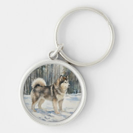 Alaskan Malamute Schlüsselanhänger