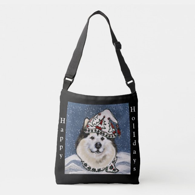 Alaskan Malamute Tragetaschen Mit Langen Trägern (Vorderseite)