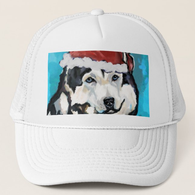 Alaskan Malamute Truckerkappe (Vorderseite)