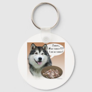 Alaskan Malamute Türkei Schlüsselanhänger