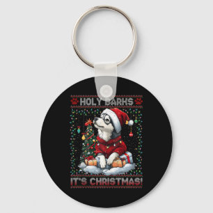 Alaskan Malamute Weihnachtsbaumdekorationen Dog Lo Schlüsselanhänger