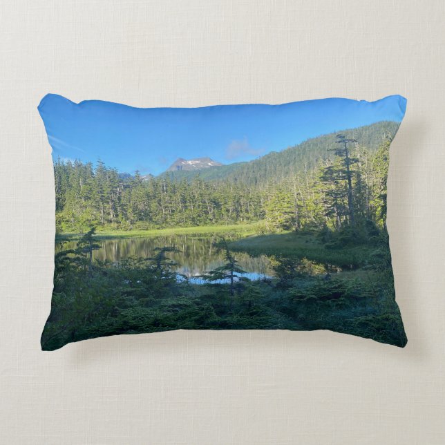 Alaskan Nature Wanderpilz Dekokissen (Vorderseite)