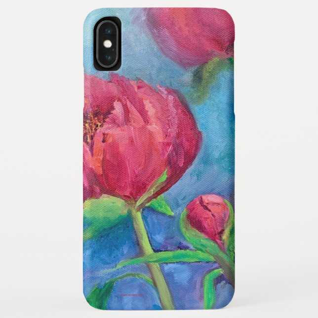 Alaskan Peonies iPhone Case (Rückseite)