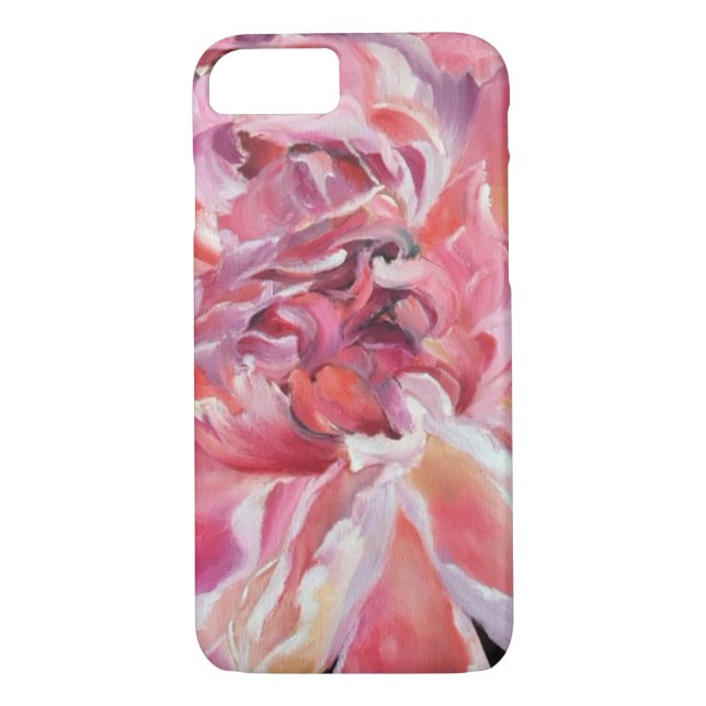 Alaskan Peonies Iphone Case (Rückseite)