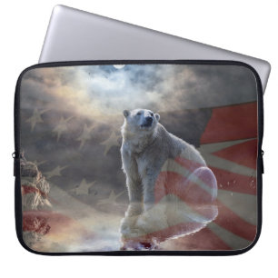 Alaskan Polar Bear Laptopschutzhülle